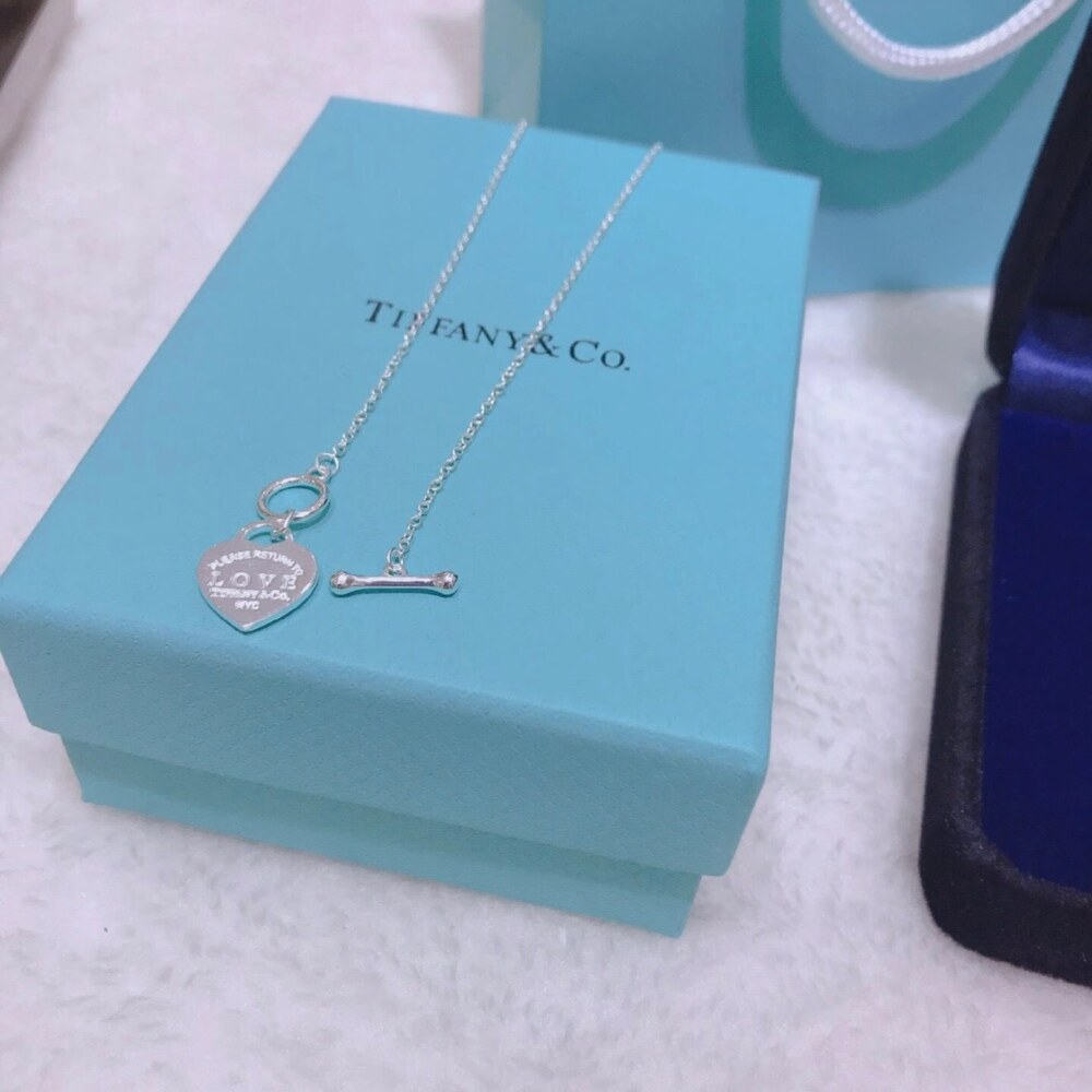 TIFFANY&CO Timeless Necklace Style 4 | New with Box - Picture 1 of 9